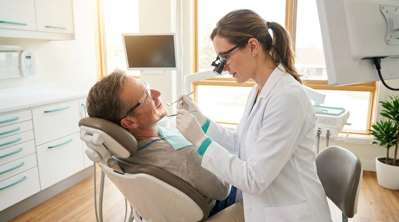 Periimplantitis: Symptome, Behandlung und Kosten